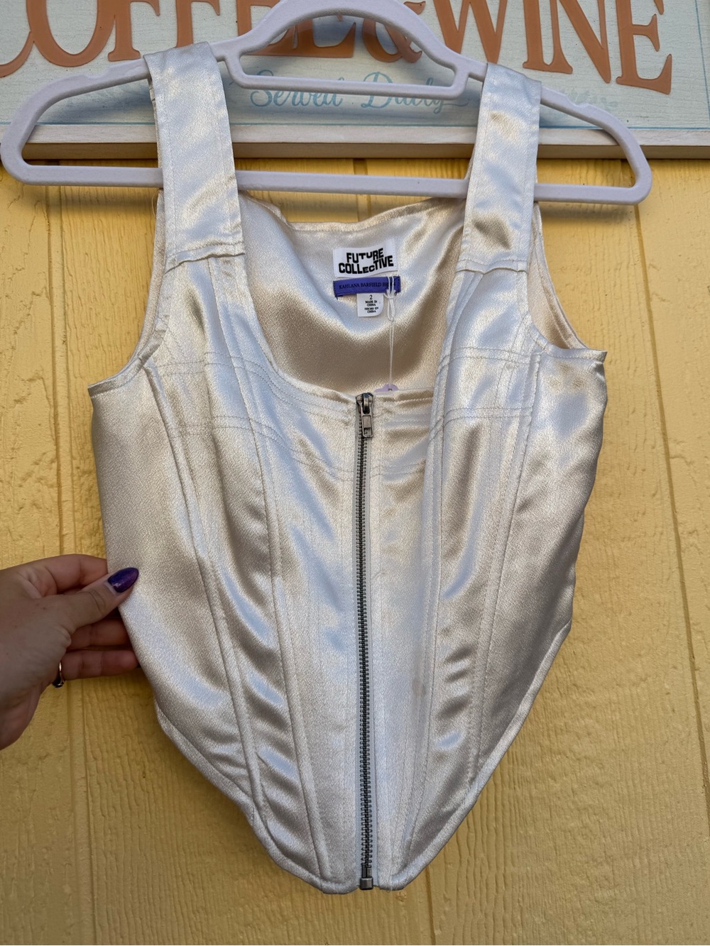 Future Collective Kahlana Barfield Corset Bustier